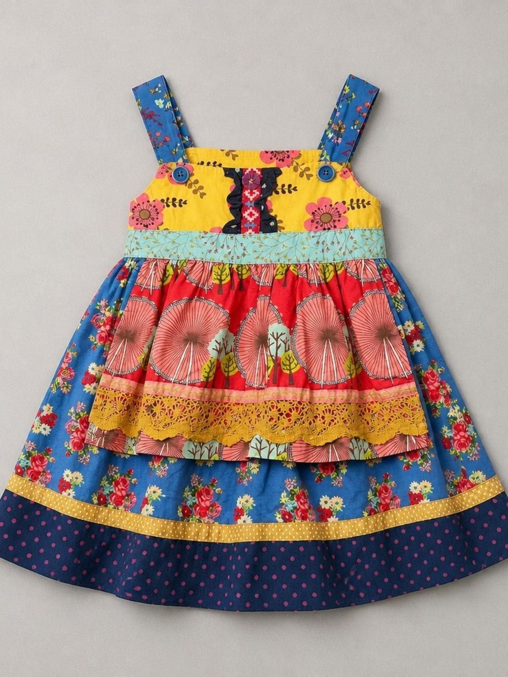 Matilda Jane Barn Party Apron dress size 4